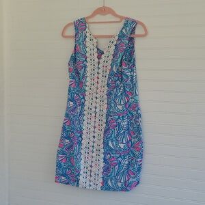 Lilly Pulitzer for Target Sleeveless Mini Dress in Blue, Pink, White